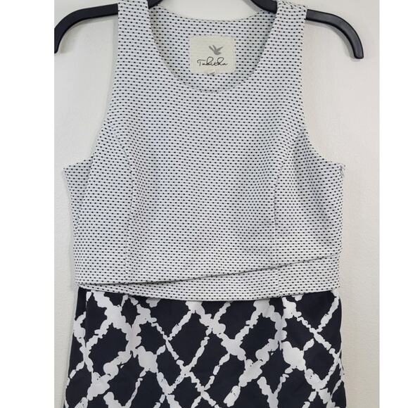 Anthropologie Dress Womens Size 8 Tabitha Quilted Layered Timeless Corpcore - Picture 2 of 7